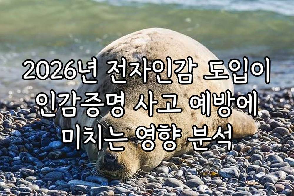 2026년 전자인감 도입이 인감증명 사고 예방에 미치는 영향 분석